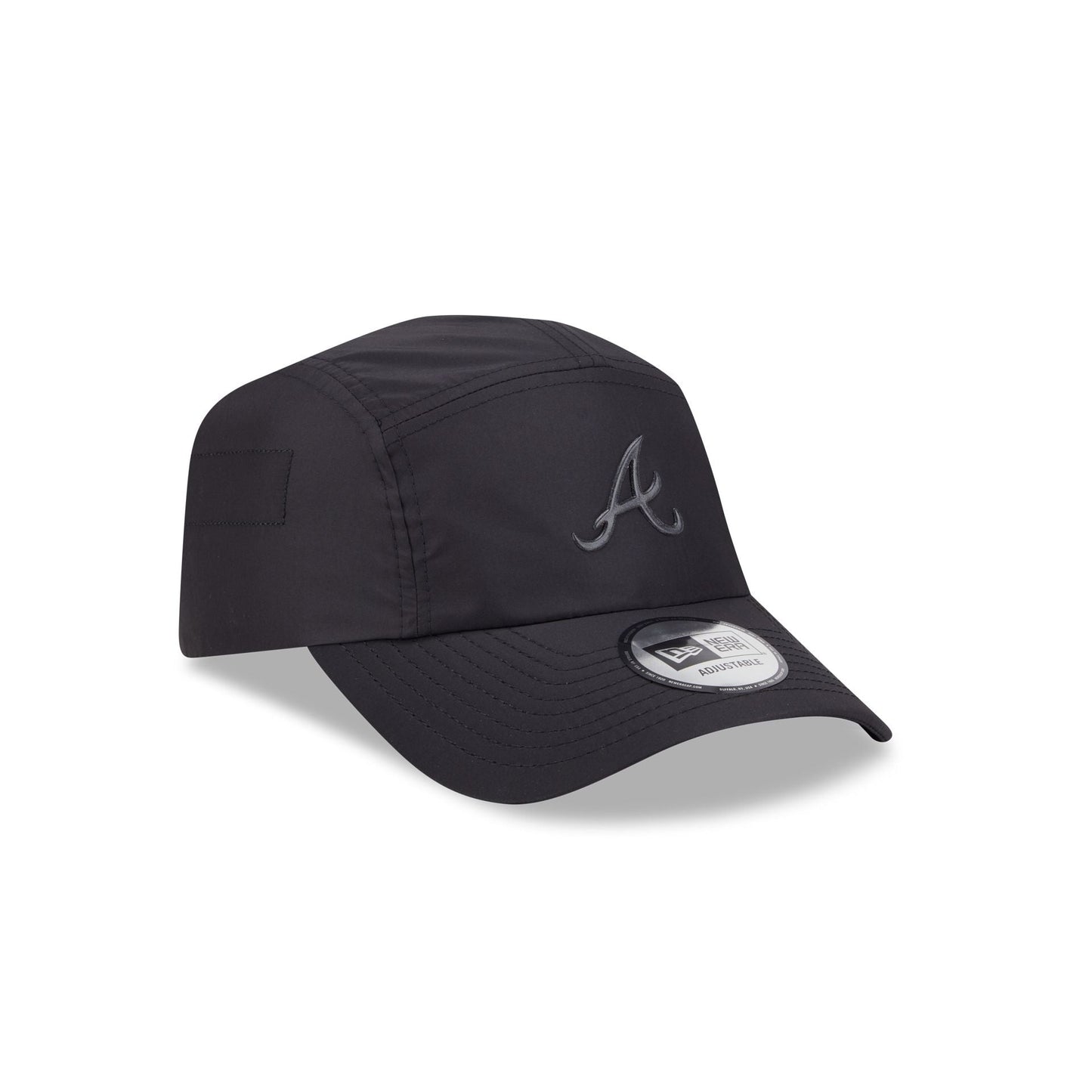 Alpha Industries x Atlanta Braves Black Runner Adjustable Hat